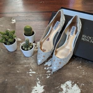 Badgley Mischka Wedding flats